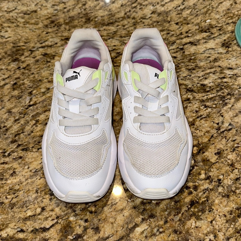 Puma XRay Speed White girls sneakers